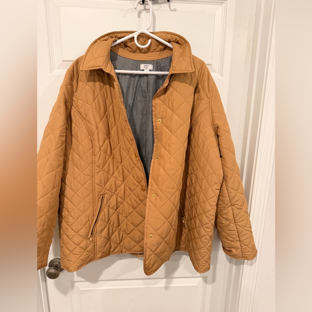 Tan Quilted Jacket